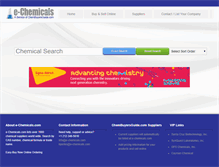 Tablet Screenshot of e-chemicals.com
